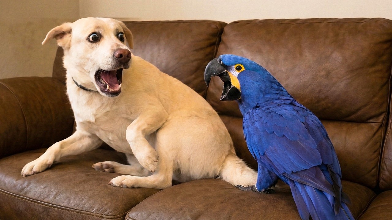 Когда говорящие попугаи любят своих хозяев ❤️🦜