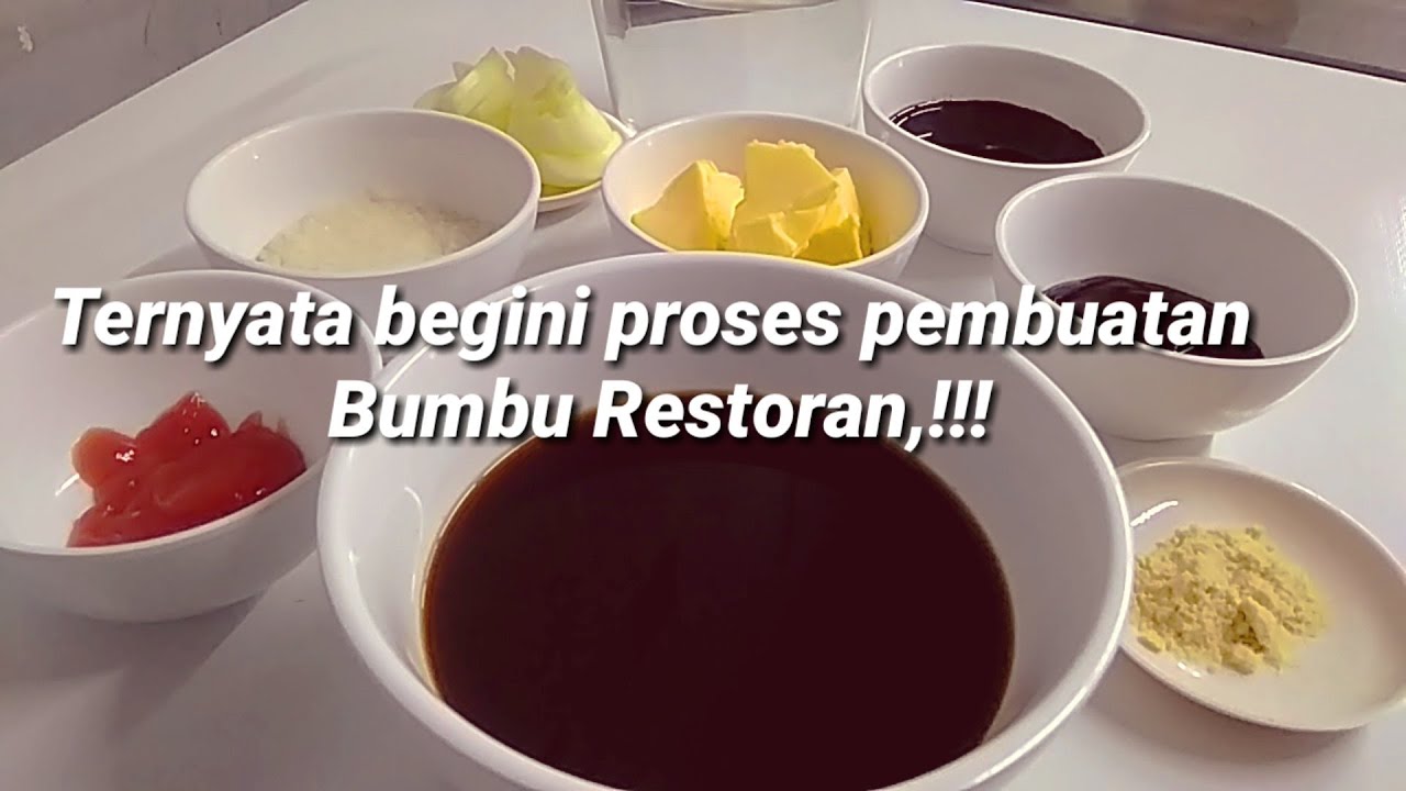 resep cara membuat saus mentega | mudah dan praktis