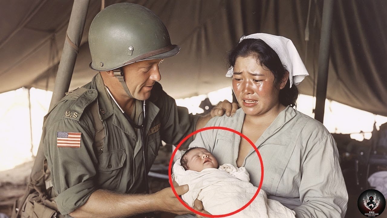 Japanese Female POWs in Tears: American Medic Delivers Baby in Camp – You Won't Believe Their R