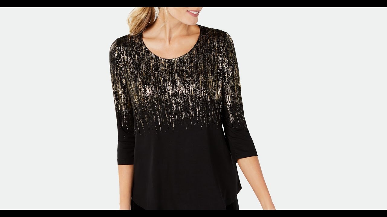 The Printed Tee That Will Have You Ditching Your Blouses &mdash; Now on Sale in 15 Colors!