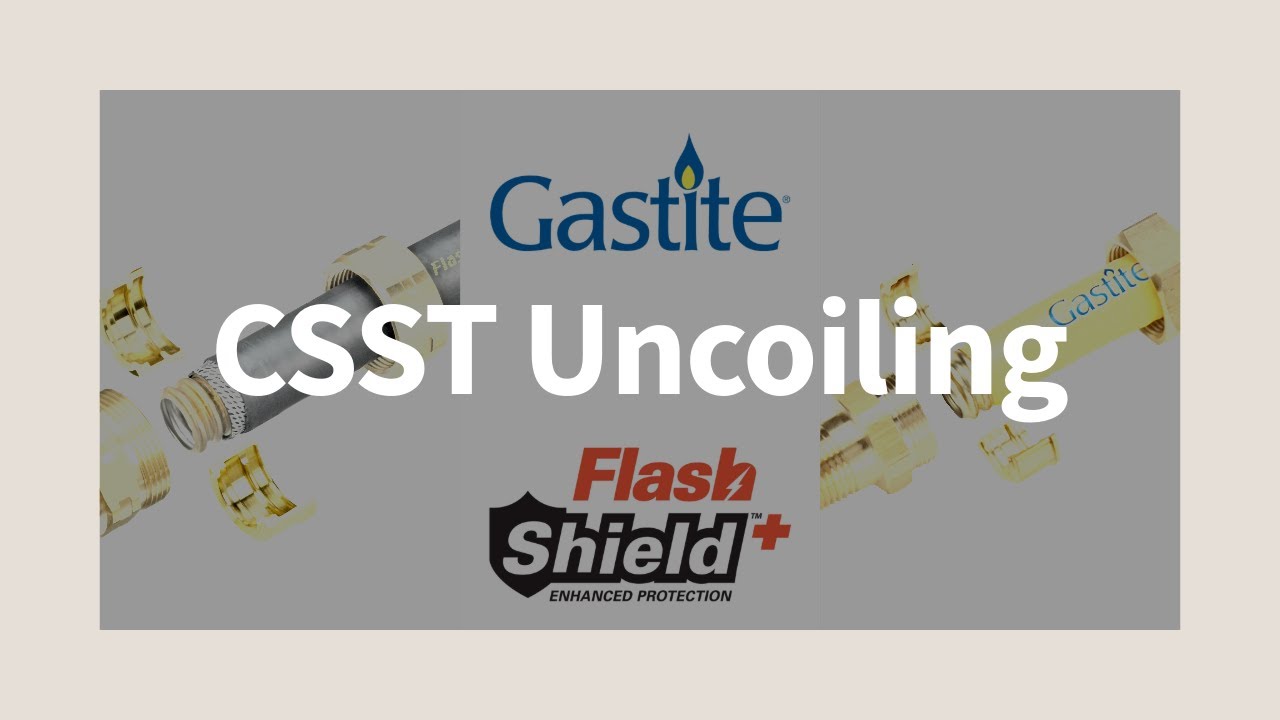 Gastite CSST Uncoiling Process
