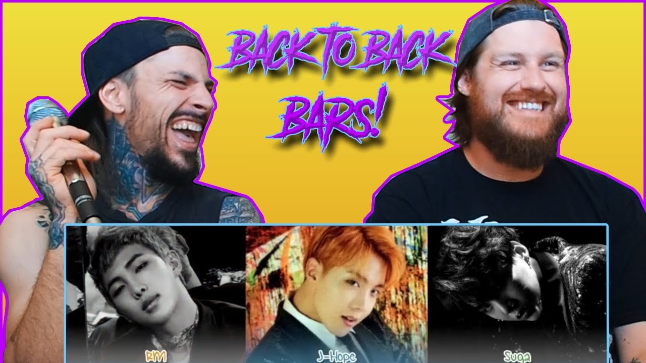 BTS Rapline Cypher, части 3 и 4 // Реакция/обзор от австралийских металхедов