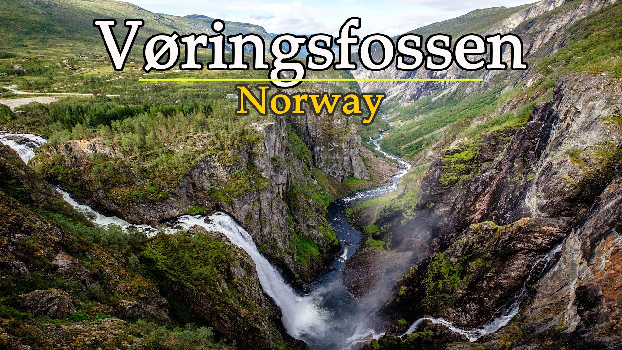 Vøringsfossen In Norway 🇳🇴 | Scenic Drone Video In Stunning 4K