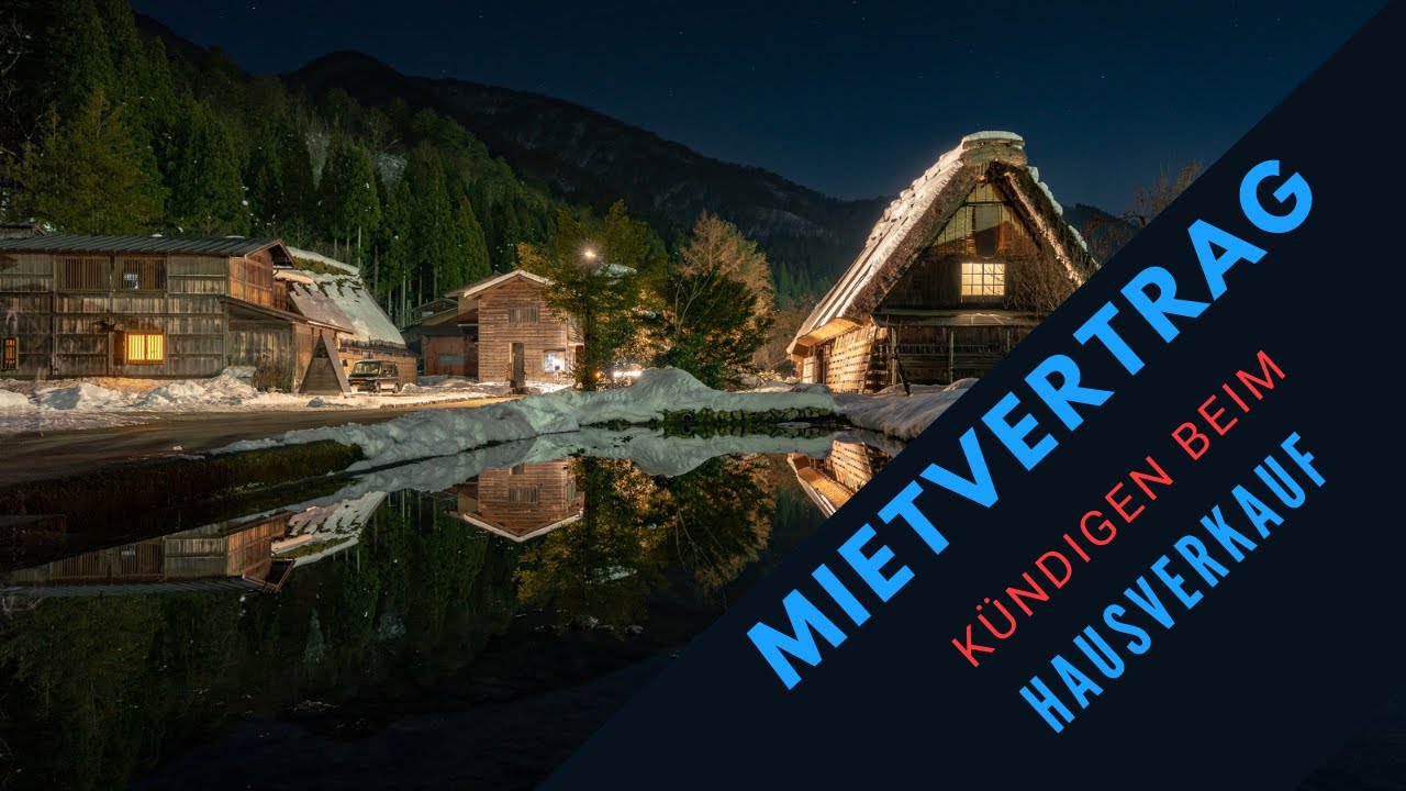 Mietvertrag kündigen bei Hausverkauf