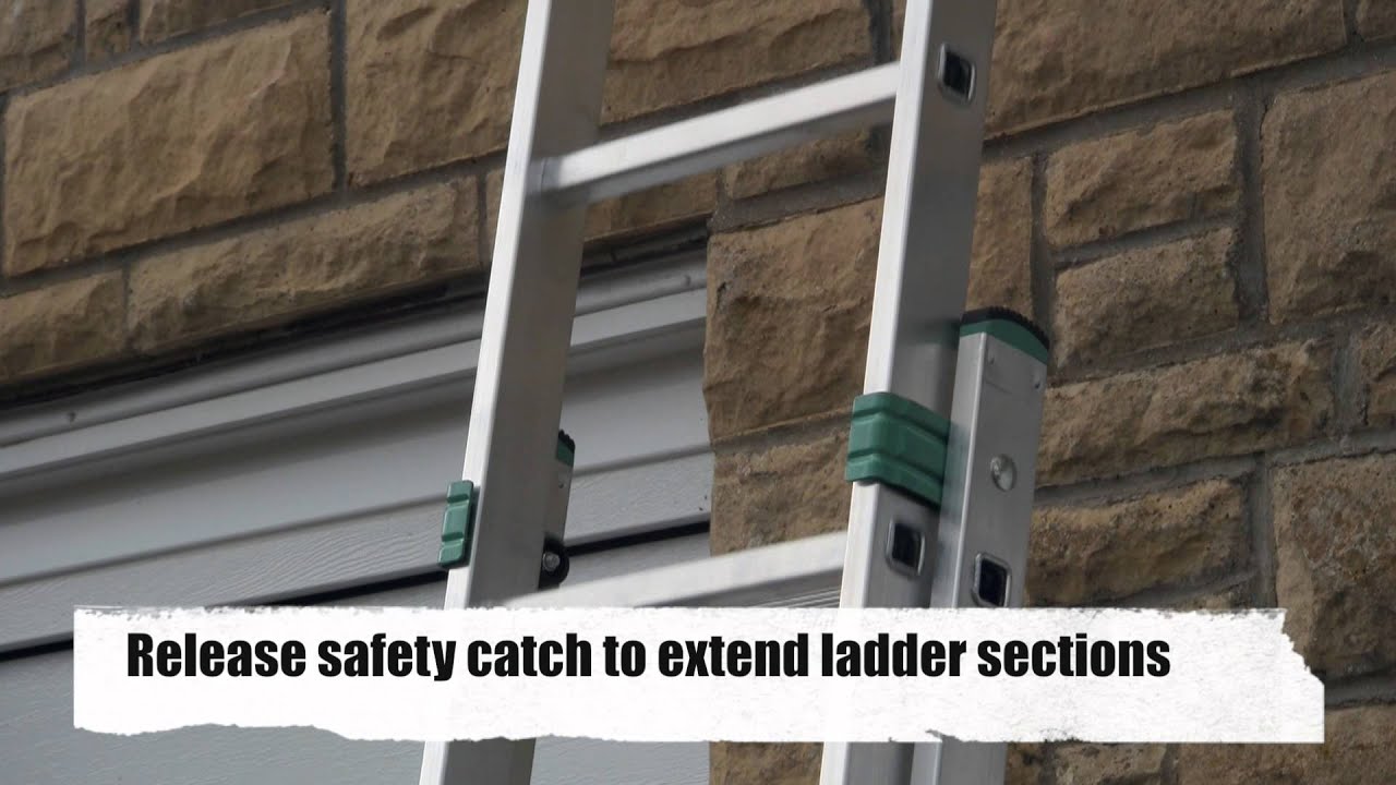DIY Double Section Aluminium Extension Ladder | Ladders-Online Demo