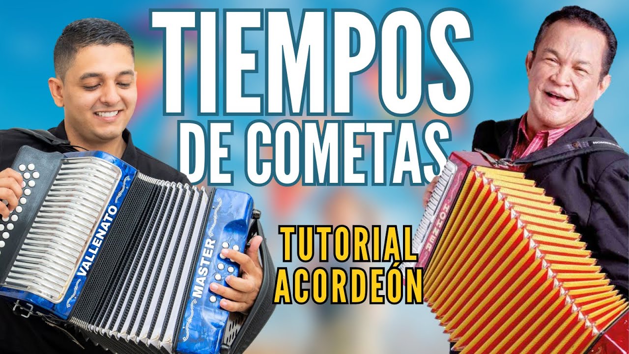 TIEMPO DE COMETAS - Alfredo Gutierrez (Tutorial Acordeón)