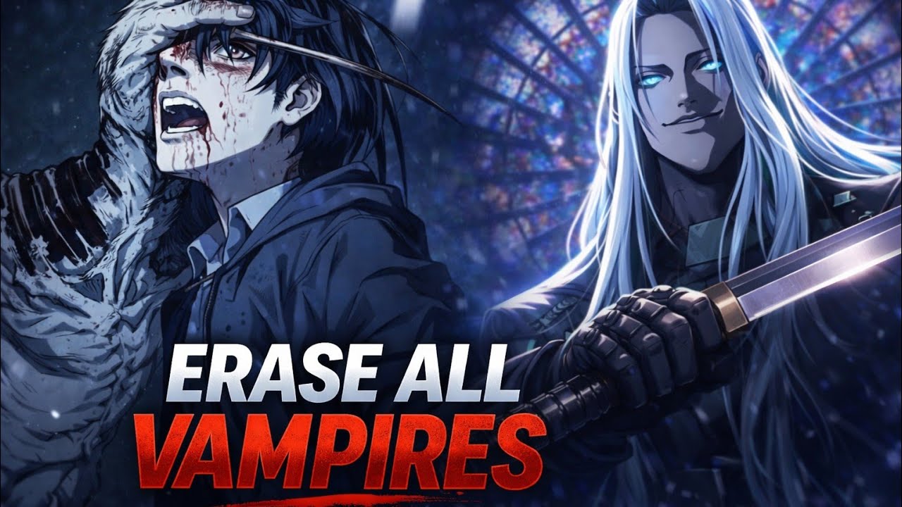 A Vampire Slaughtered His Family… Now He Swore to Erase Every Vampire Alive | Manhwa Recap