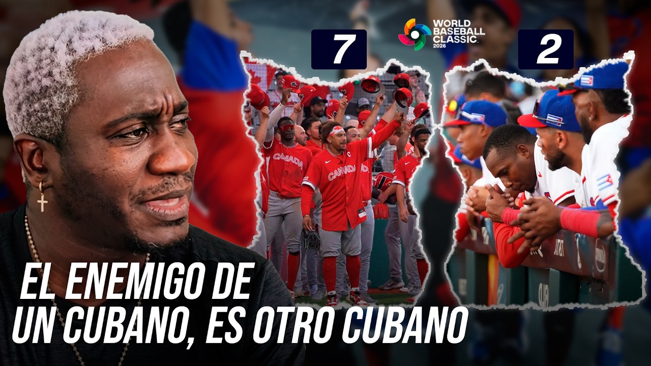 Cubanos en Miami felices por la eliminación de Cuba en el clásico mundial de baseball ⚾️ increíble 😱