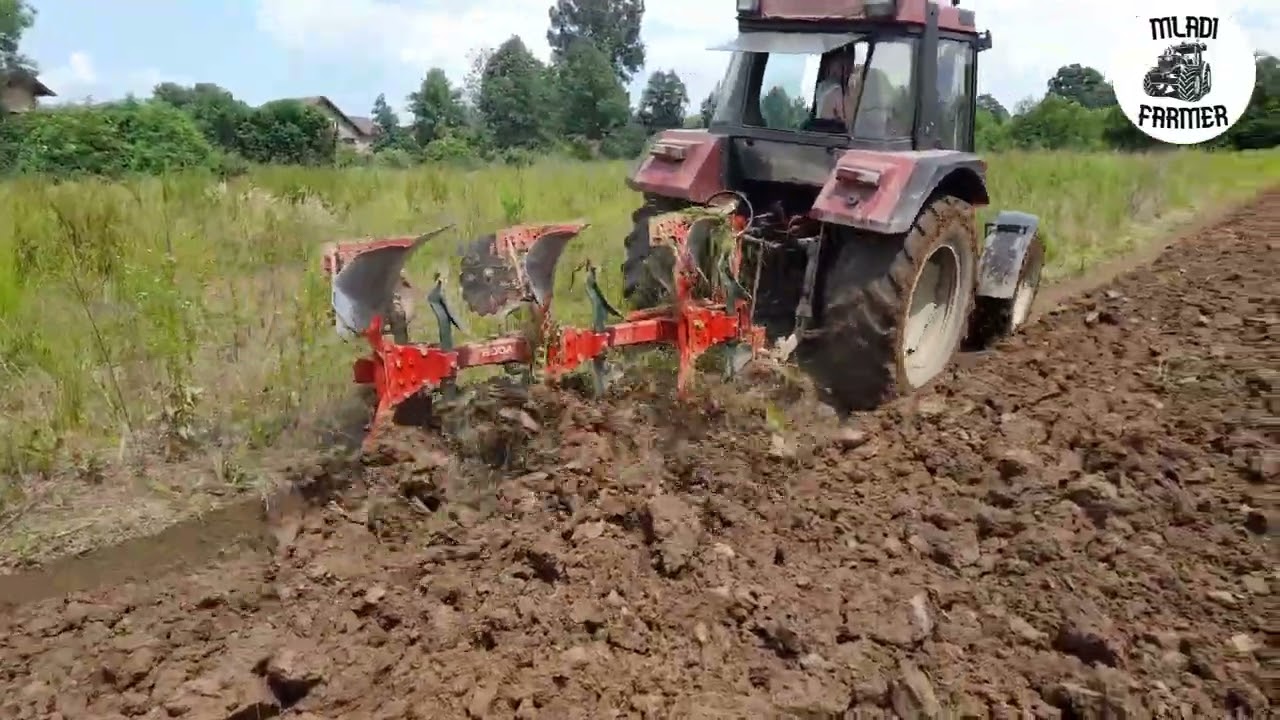 CASE IH856 XL & VOGEL NOOT 3S L850 ORANJE U TESKIM USLOVIMA (DŽUNGLA)🔥🔥