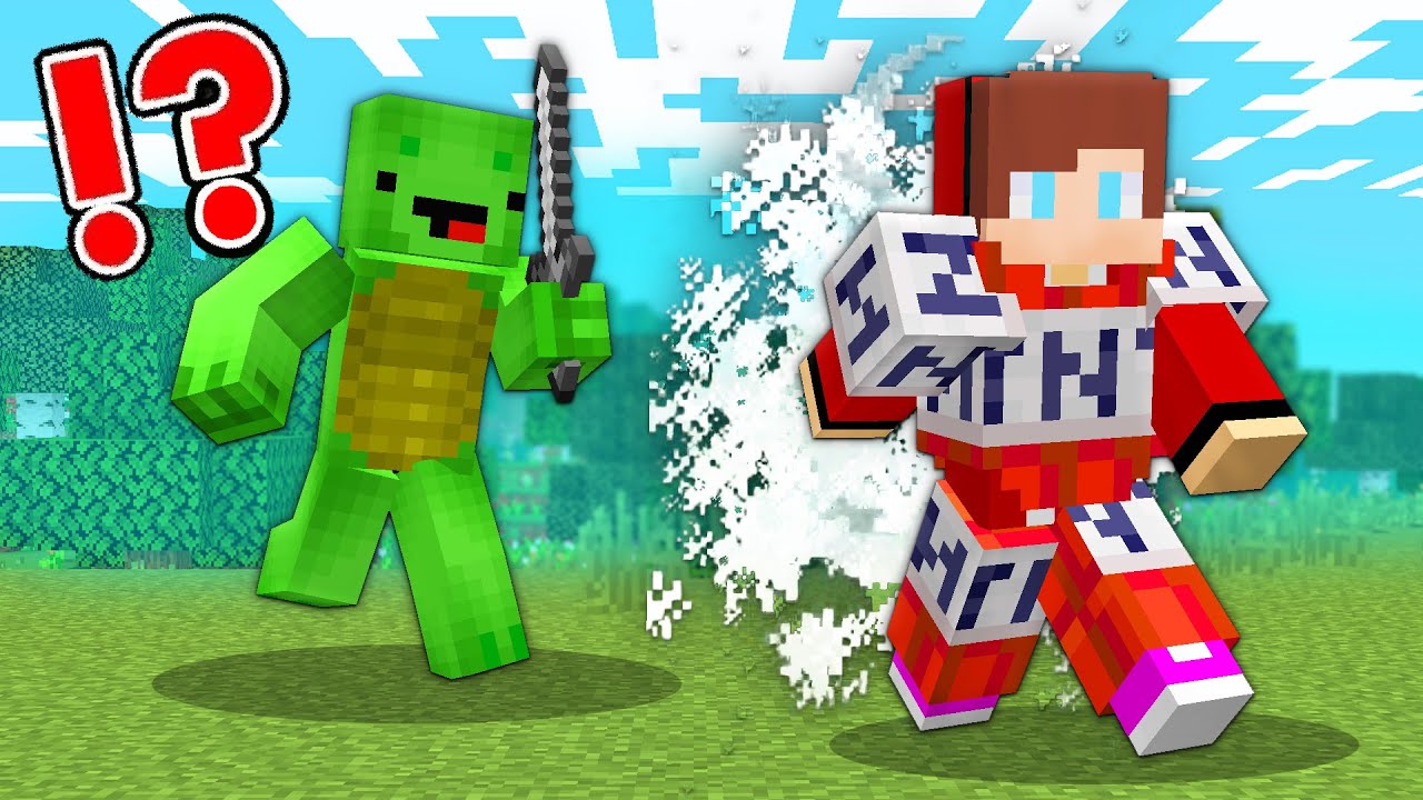 Speedrunner vs Hunter but my Armor has Super Abilities in Minecraft - Maizen JJ and Mikey