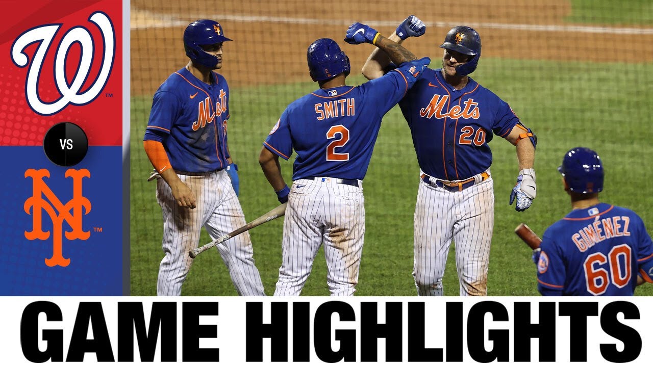 Pete Alonso leads Mets to an 11-6 victory | Nationals-Mets Game Highlights 8/12/20