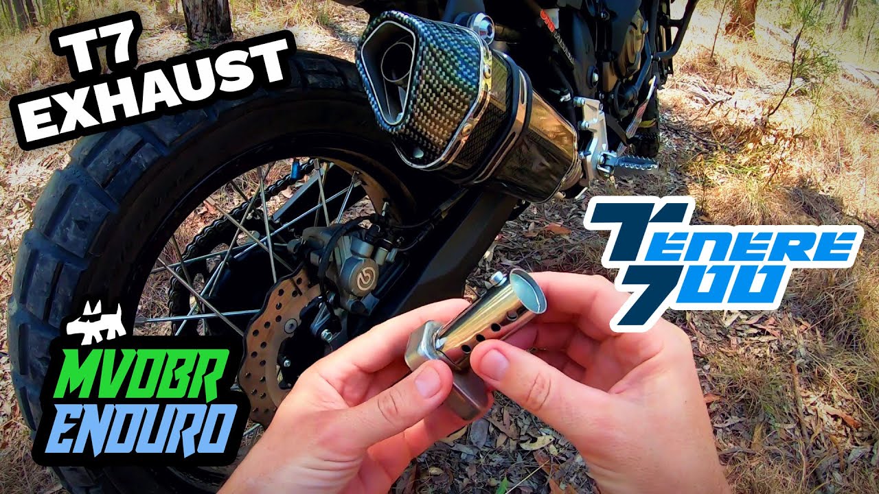 Tenere 700: Budget Exhaust Mod - eBay Akrapovic