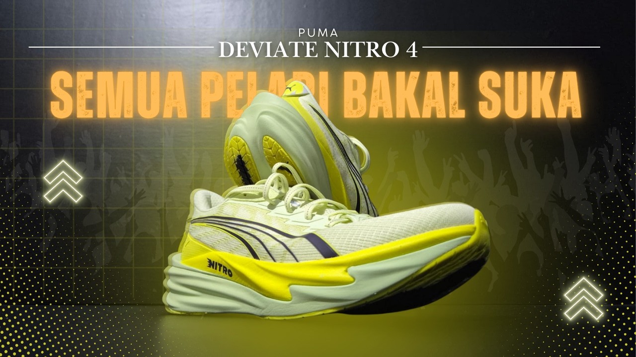 Puma Deviate Nitro 4 (First Run) - Super Trainer Yg Bisa Buat Makin Banyak Pelari
