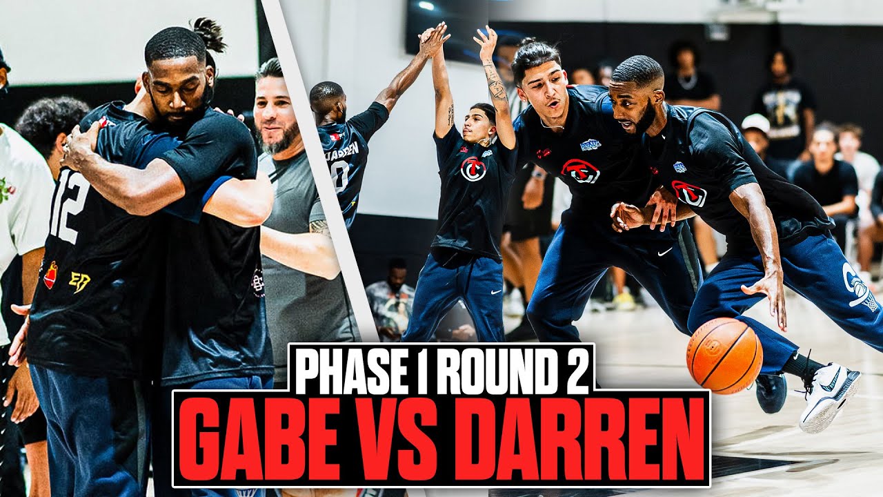 Shifty Guard vs 2-Way Beast… CRAZIEST 1v1 of the Summer! 😳 GABE VS DARREN 