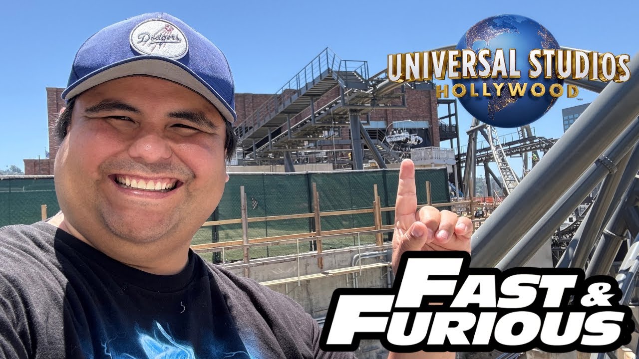 Fast & Furious Hollywood Drift Ride Vehicle Was Out Today!