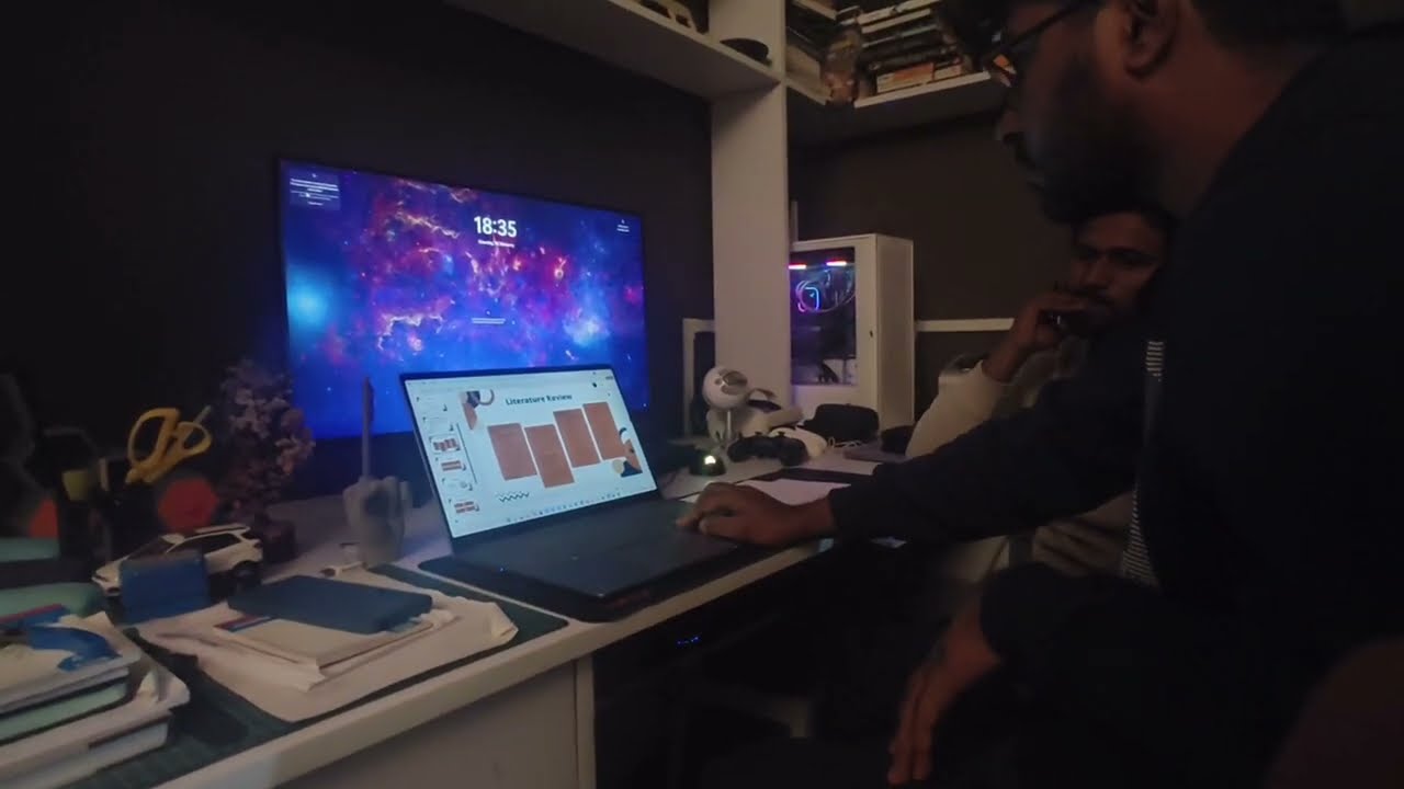 Vlog 36 Sourav Ka Presentation Preparation 🎤📚 | Rohit Bhaiya Ne Bhi Help Kiya | AAU Jorhat