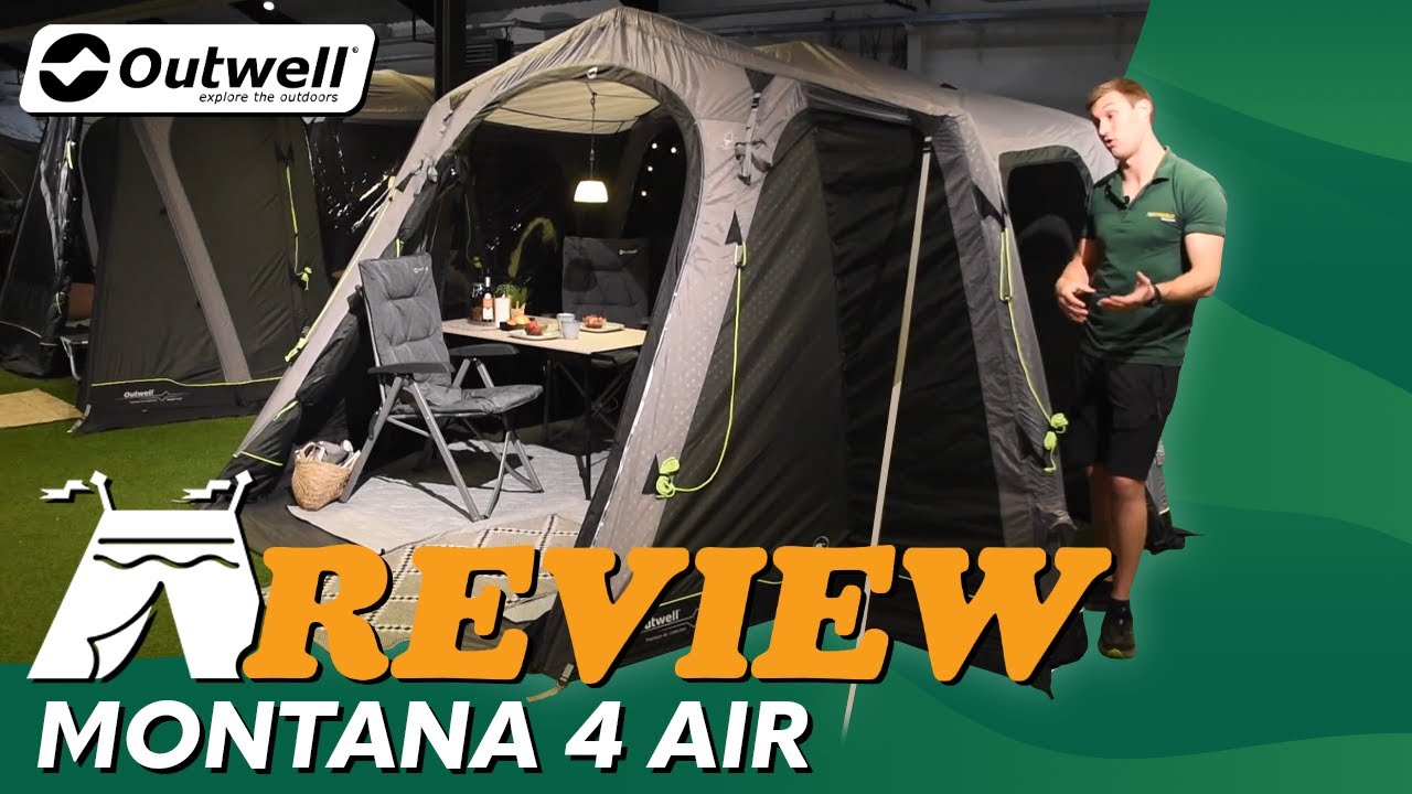 Обзор палатки Outwell Montana 4 Air 2025