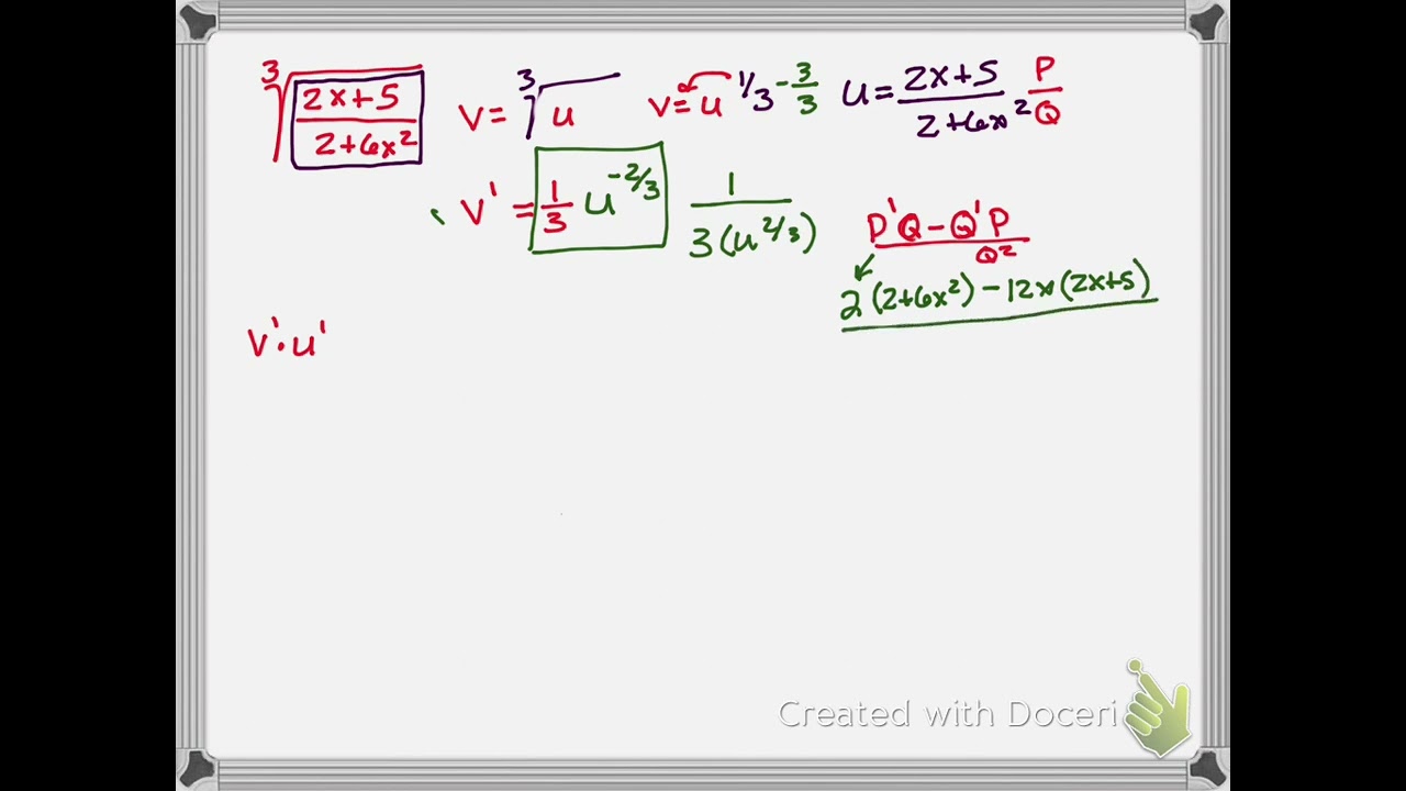 Multiple derivative rules