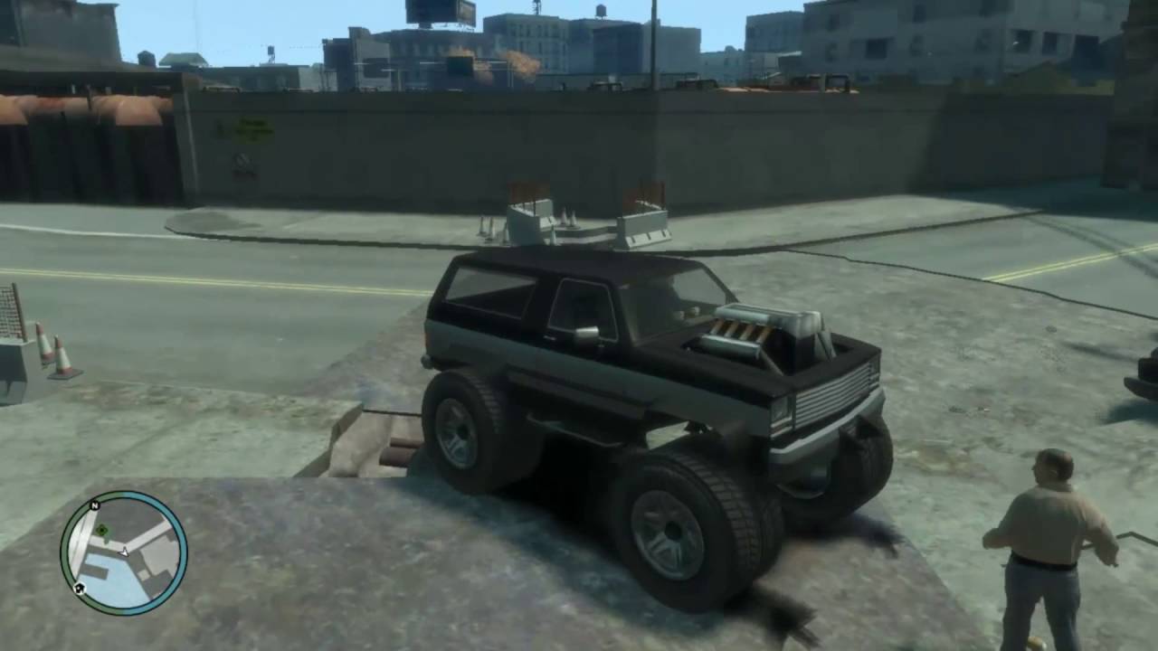 GTA 4 How to open the Garage in south bohan 1080pHD