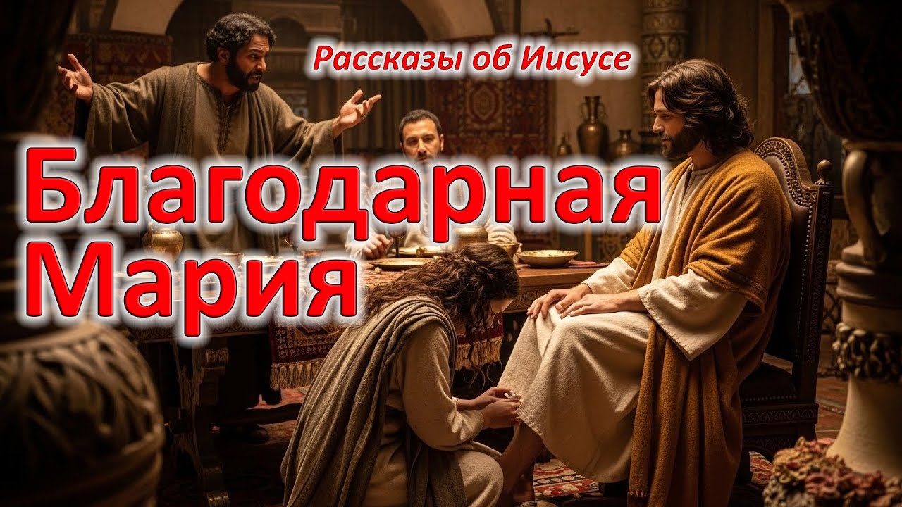 56. Благодарная Мария | Рассказы об Иисусе
