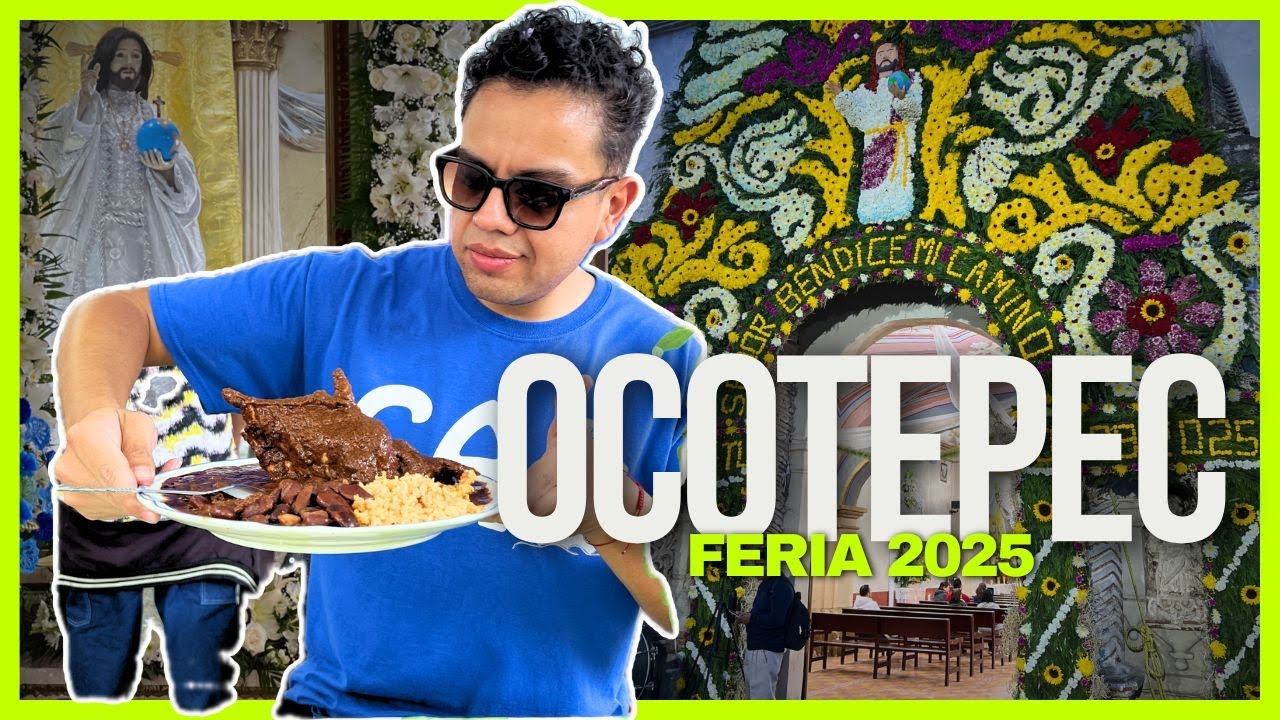 FERIA OCOTEPEC 2025 | Así LO VIVÍ ... CHINELOS, Mole GUAJOLOTE, MAÑANITAS, TECUANES y MÁS