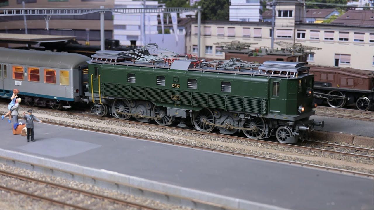 Museumsfahrten mit Be 4/6 Spur1 Dingler