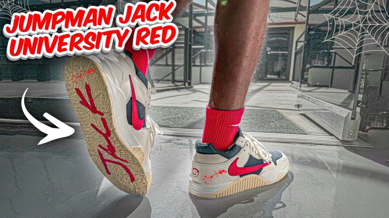 Travis Scott x Jordan Jumpman Jack University Red Review & On Feet