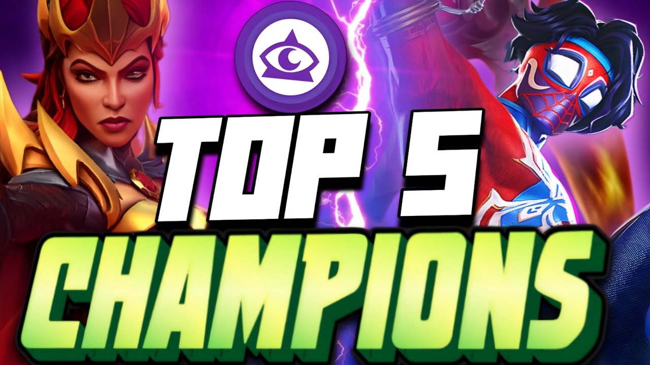 ТОП-5 МИСТИКОВ в Marvel Contest of Champions (2026) | Гайд по прокачке лучших 7-звездочных героев