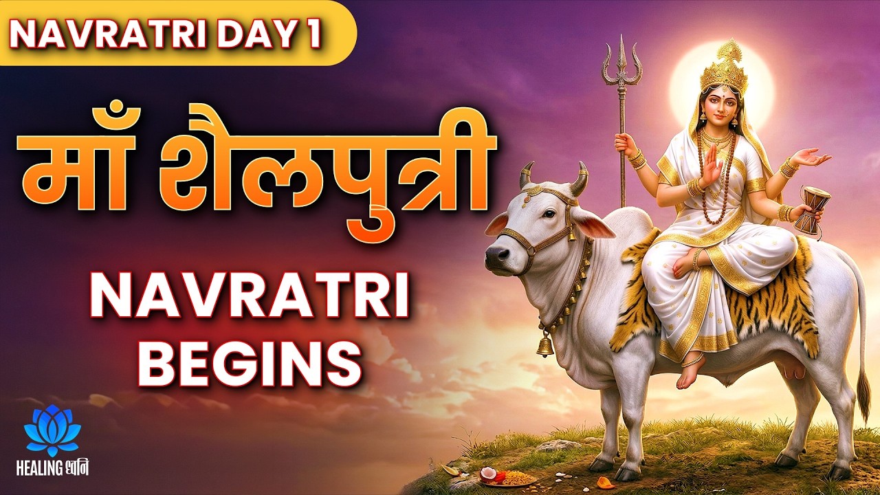 LIVE: नवरात्रि Day 1 | Maa Shailputri Mantra | Divine Strength & Stability | Navdurga #navratri
