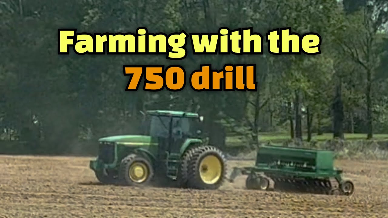 750 John Deere drill