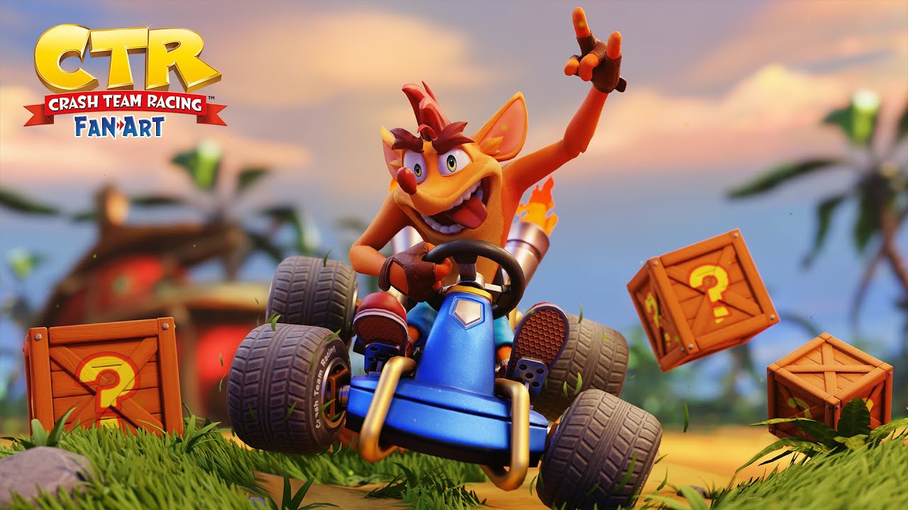 Cara Instal dan Main CTR PS1 Crash Team Racing dengan ePSXe Seting BIOS dan Game  di Laptop atau PC