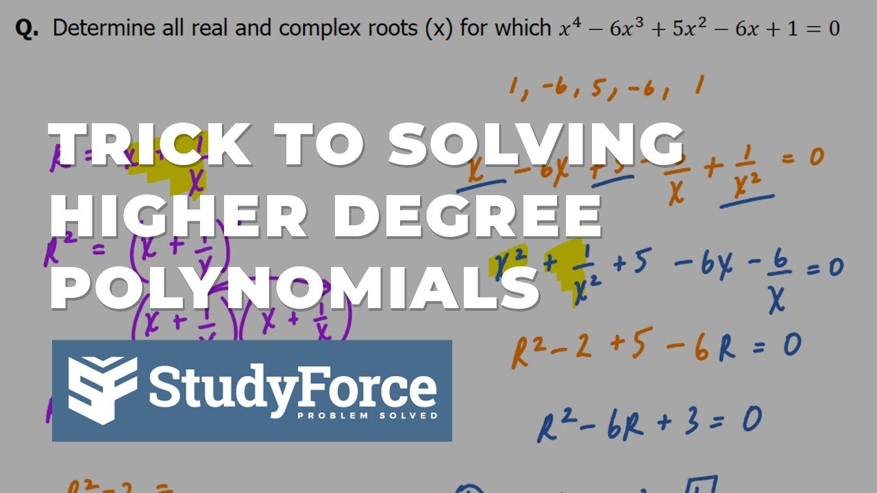 Trick Method to Solving Quartic Polynomials
