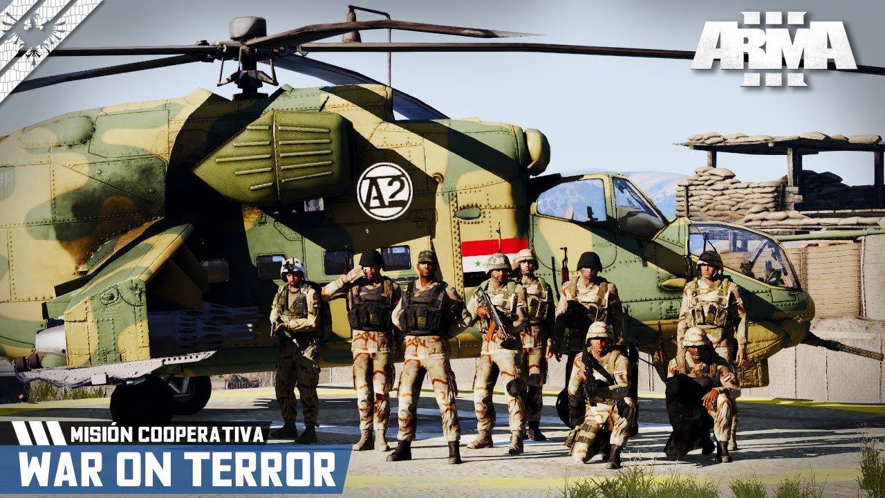 MISIÓN COOPERATIVA | WAR ON TERROR | ArmA 3 Gameplay Español (1440p60HD) #ArmA