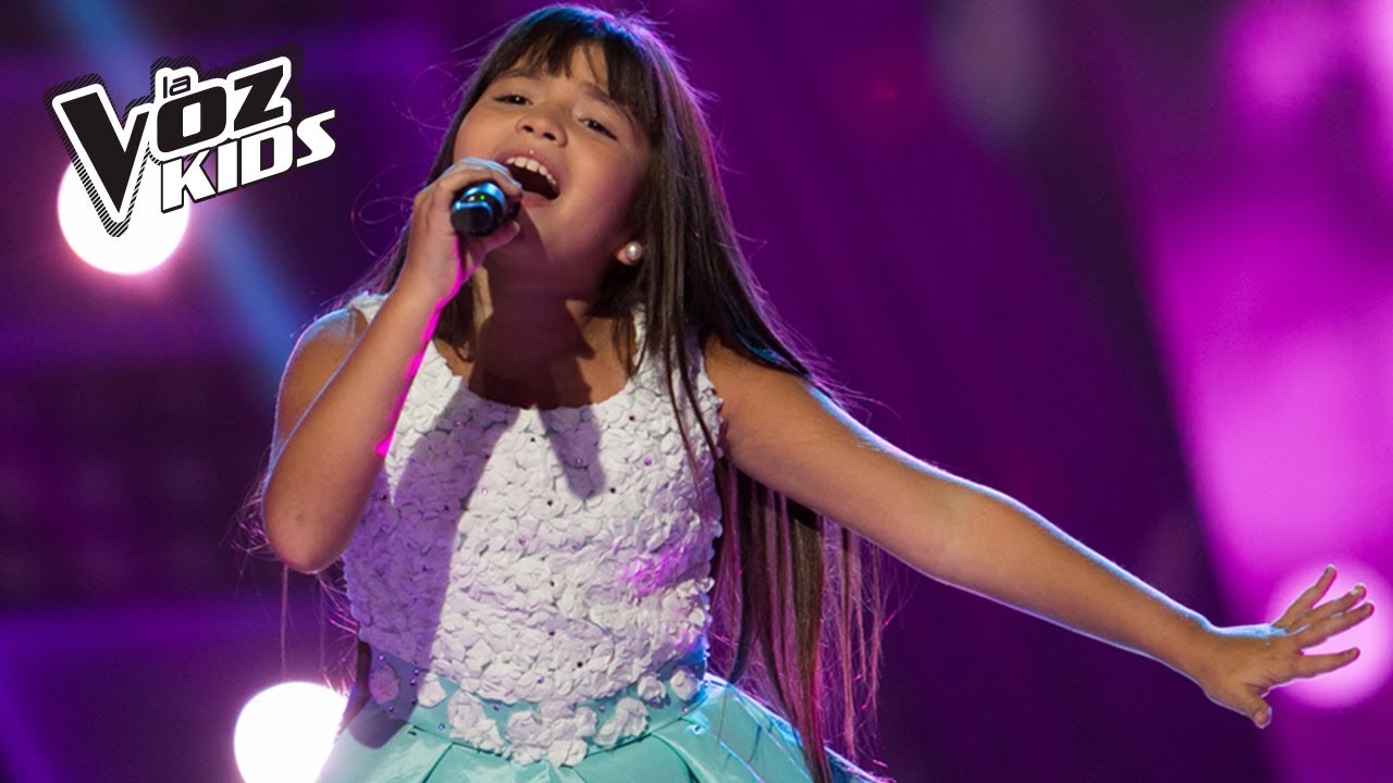 Lala canta Un Mundo Ideal - Audiciones a ciegas | La Voz Kids Colombia 2018