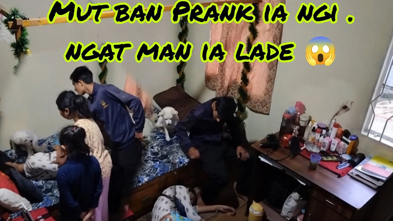 Mut ban prank ia ki wei ngat ia lade 😱 Rapzy n Rezzy prank ♥️