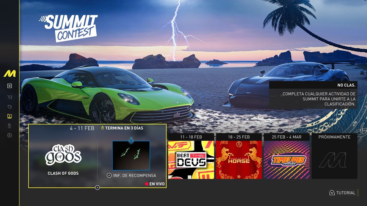 The Crew: Motorfest (PS5) - Main Stage: Clash Of Gods #1 Carrera Apollo, God Of The Arts