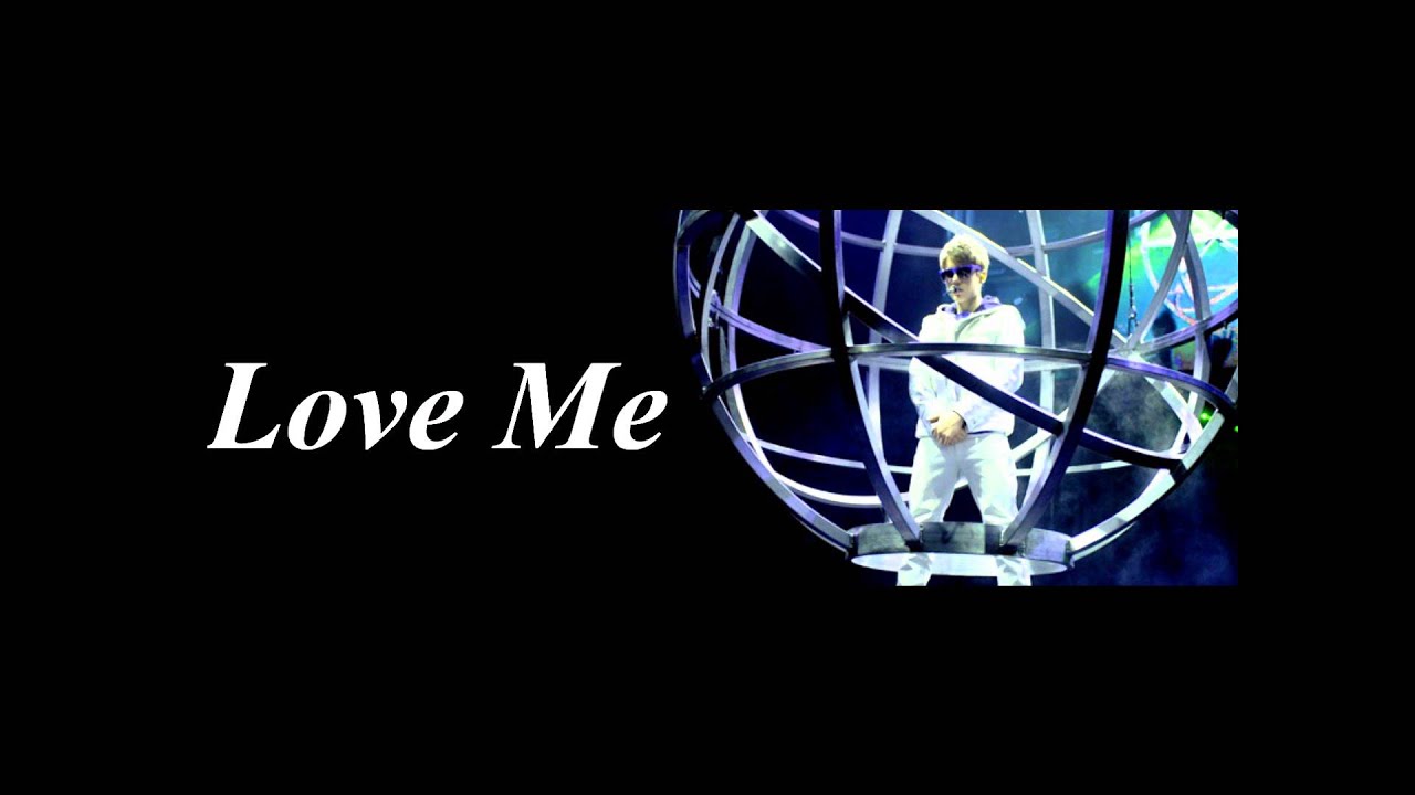 Justin Bieber Love Me - empty arena effect