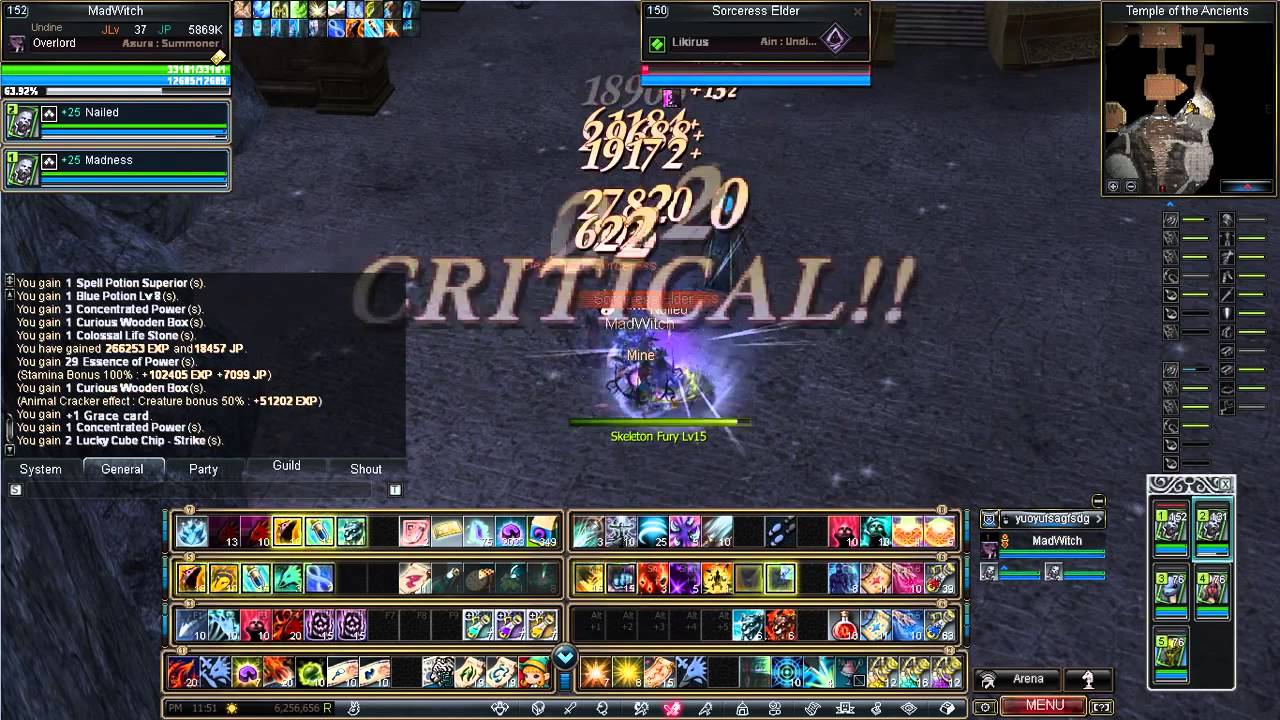 Rappelz] Overlord Soloing ToA (part 1)