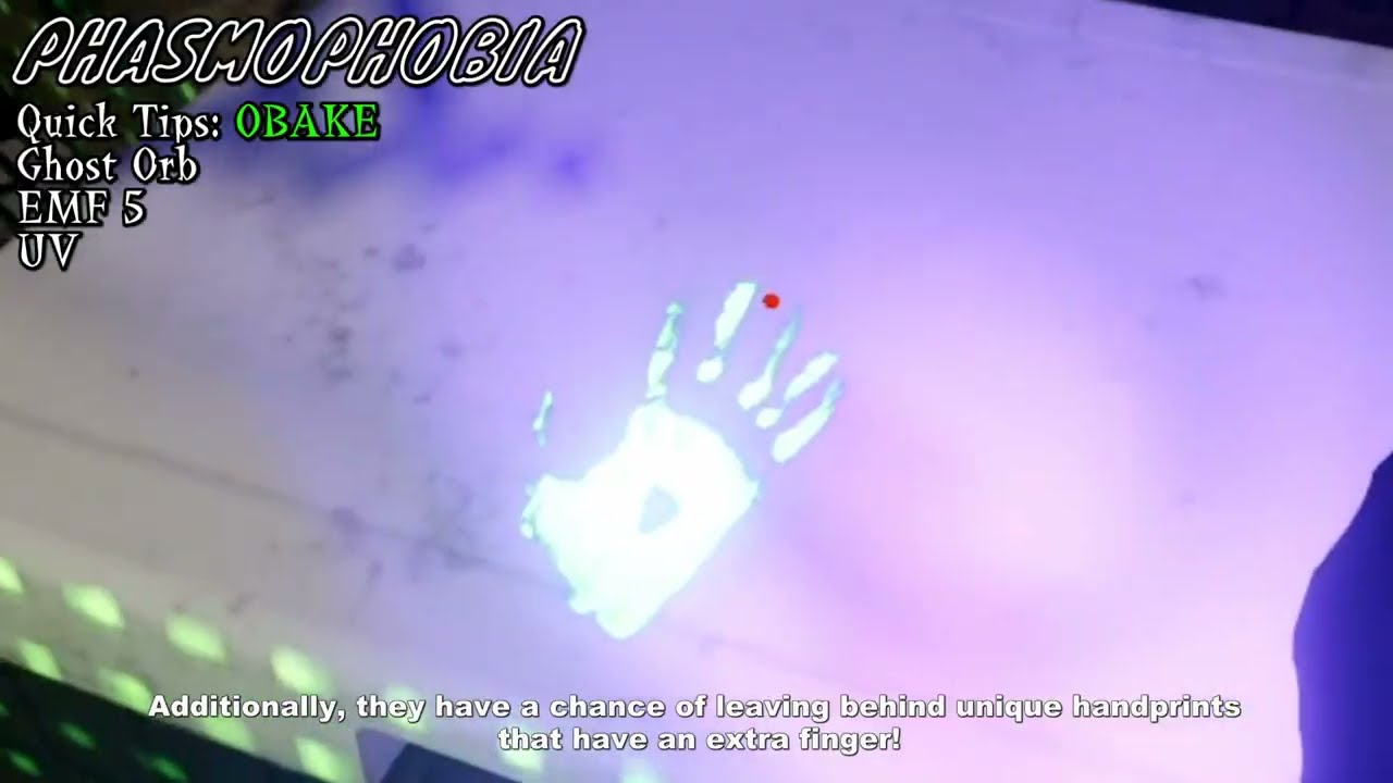 Phasmophobia - OBAKE - Quick Tips Ghost Guide