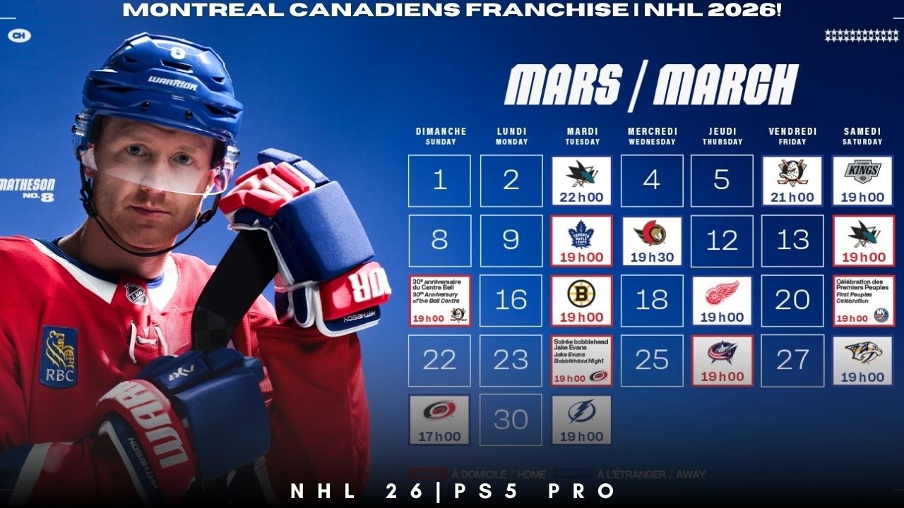 NHL 26|HOCKEY NIGHT IN CANADA| CANADIANS FRANCHISE MODE| CANADIANS VS DUCKS| CANADIANS VS KINGS!