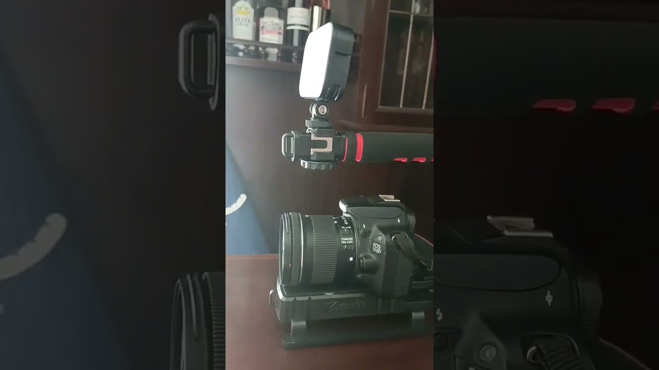 New Gear handheld stabilizer and LED #shorts #videos #photography #newgear #equipment