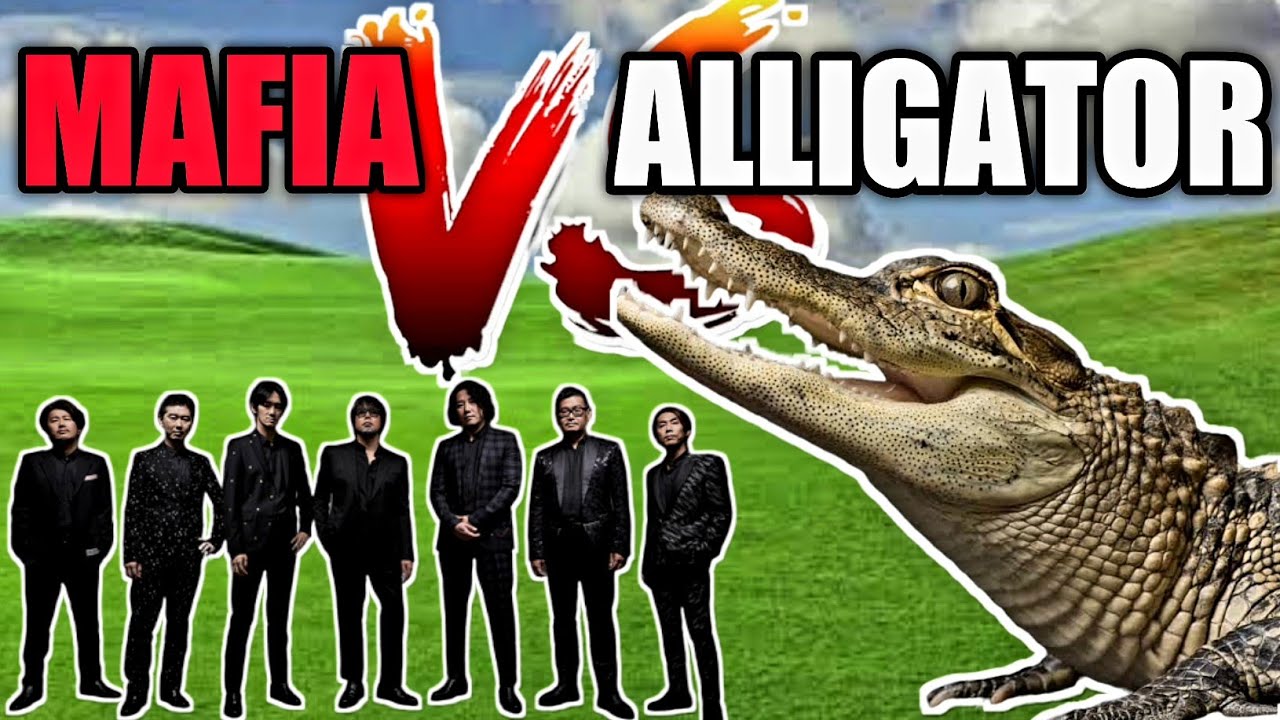 MAFIA BAWA PENTUNGAN LAWAN ALLIGATOR - ANIMAL REVOLT BATTLE SIMULATOR