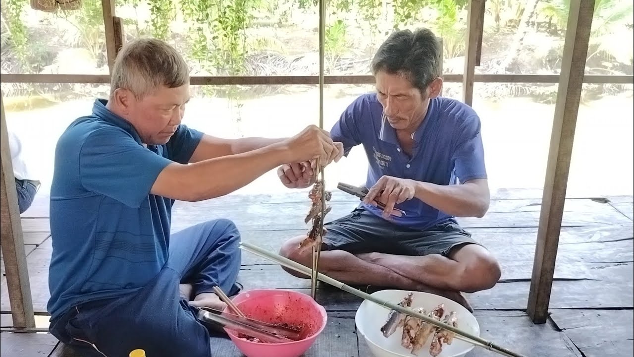 Món Ăn Này Nướng Nhậu Rượu Là Ngon Luôn.Kiệt Làng Quê..