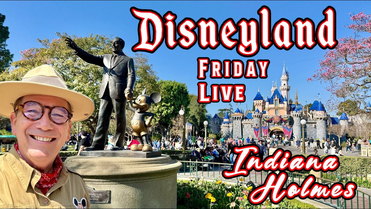 Disneyland Friday Live with Indiana Holmes