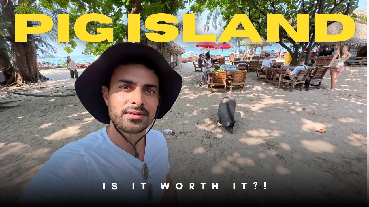 Is Koh Samui's Pig Island FUN ?! Watch before yo go. Koh Madsum.