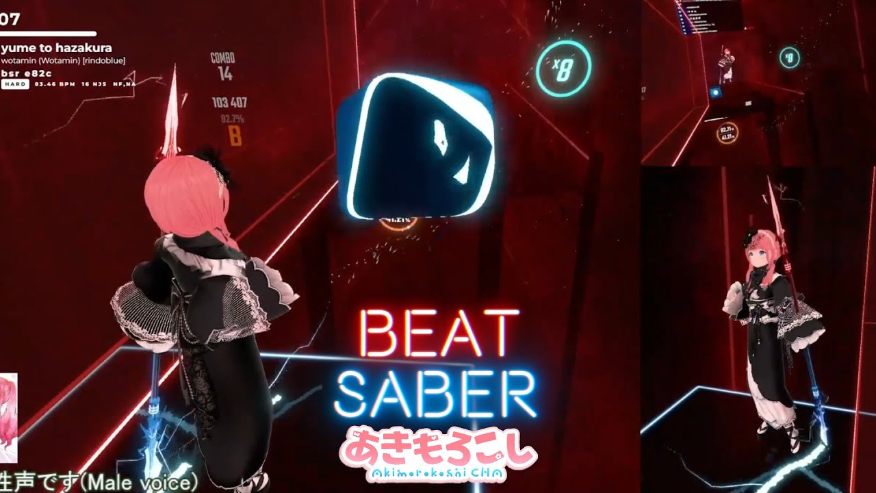 [Beat Saber] yume to hazakura  片手ダスモプレイ