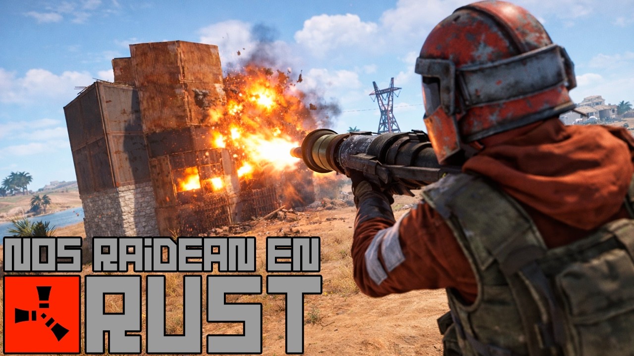 Nos RAIDEAN el primer día de WIPE | Rust en Español