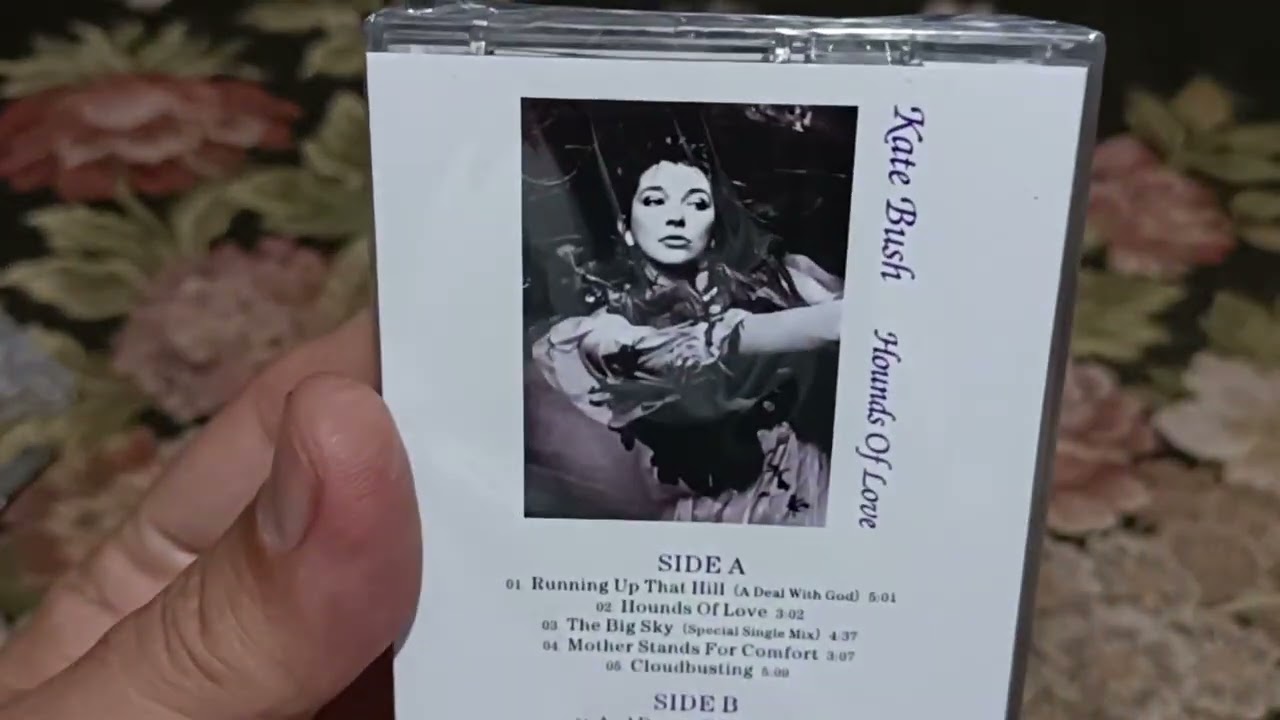 Unboxing Kate Bush Hounds of Love Cassette Tape
