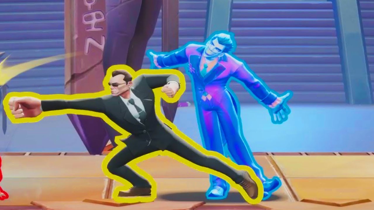 MultiVersus - Agent Smith and The Joker Unique Interactions HD