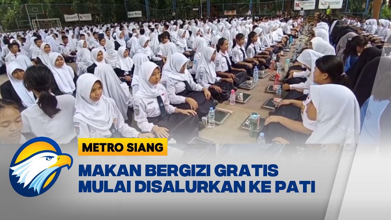 Siswa Pati Nikmati Ikan Bandeng Presto di Makan Bergizi Gratis [Metro Siang]